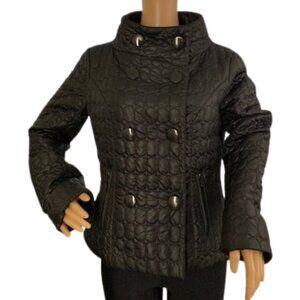 Cartise Black Quilted Jacket